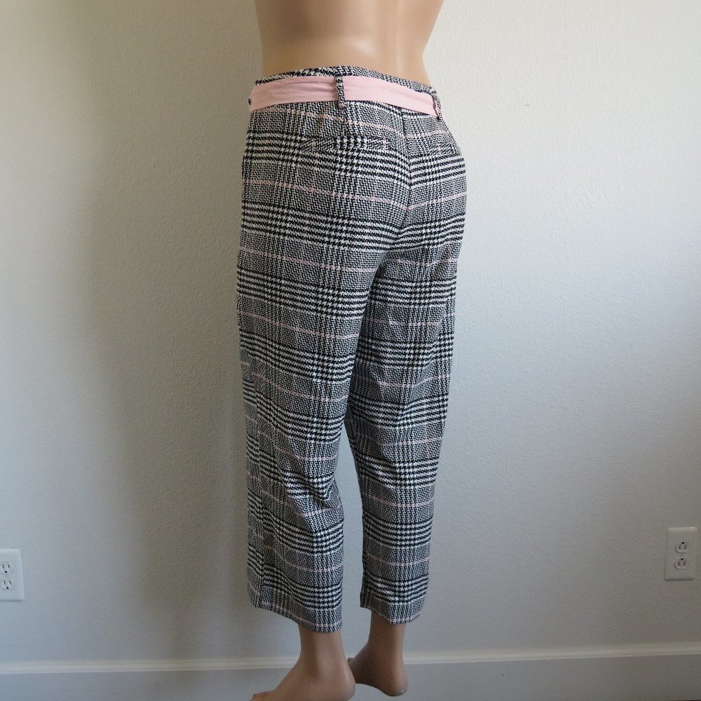 ELLE Women's Wide Leg Cropped Trouser Pants Size XL fit Plus Size 16 NWOT - Picture 2 of 6